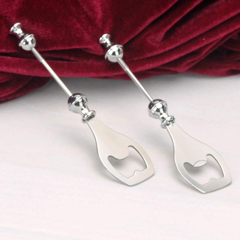 Wholesale Beadable Utensils DIY Stainless Steel Bottle Opener